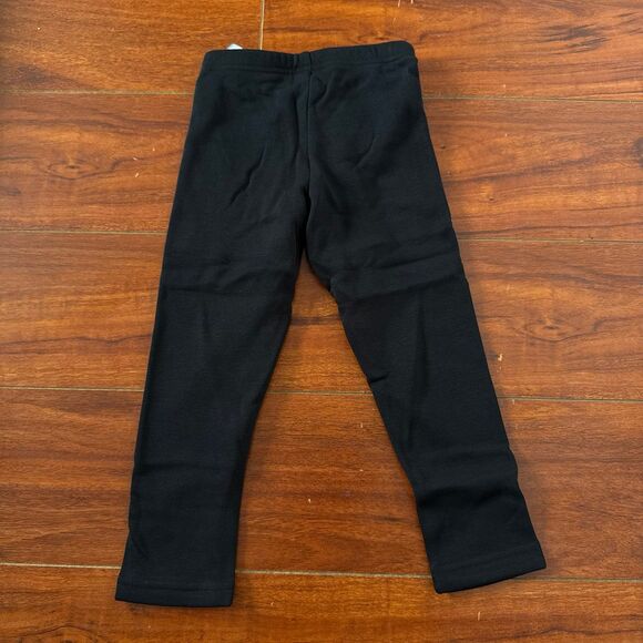 Carter’s Black Fleece Girl’s Leggings 5t - Picture 4 of 4